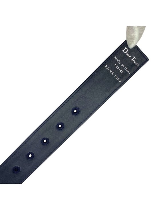 Dior Denim Tears Collaboration Belt Canvas Navy Green Everyday main image 9